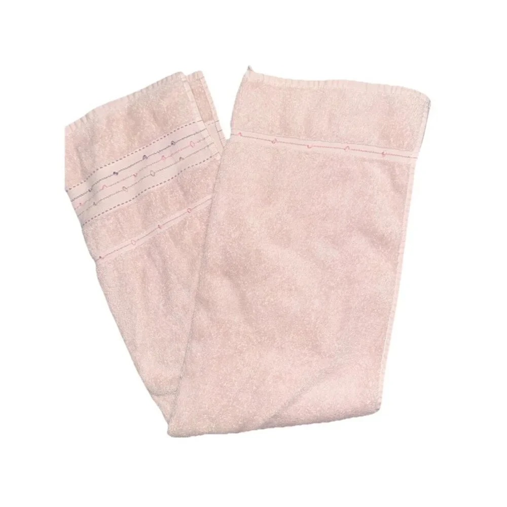 Dantela Pink Hand Towel 100% Cotton Made in Turkey 30